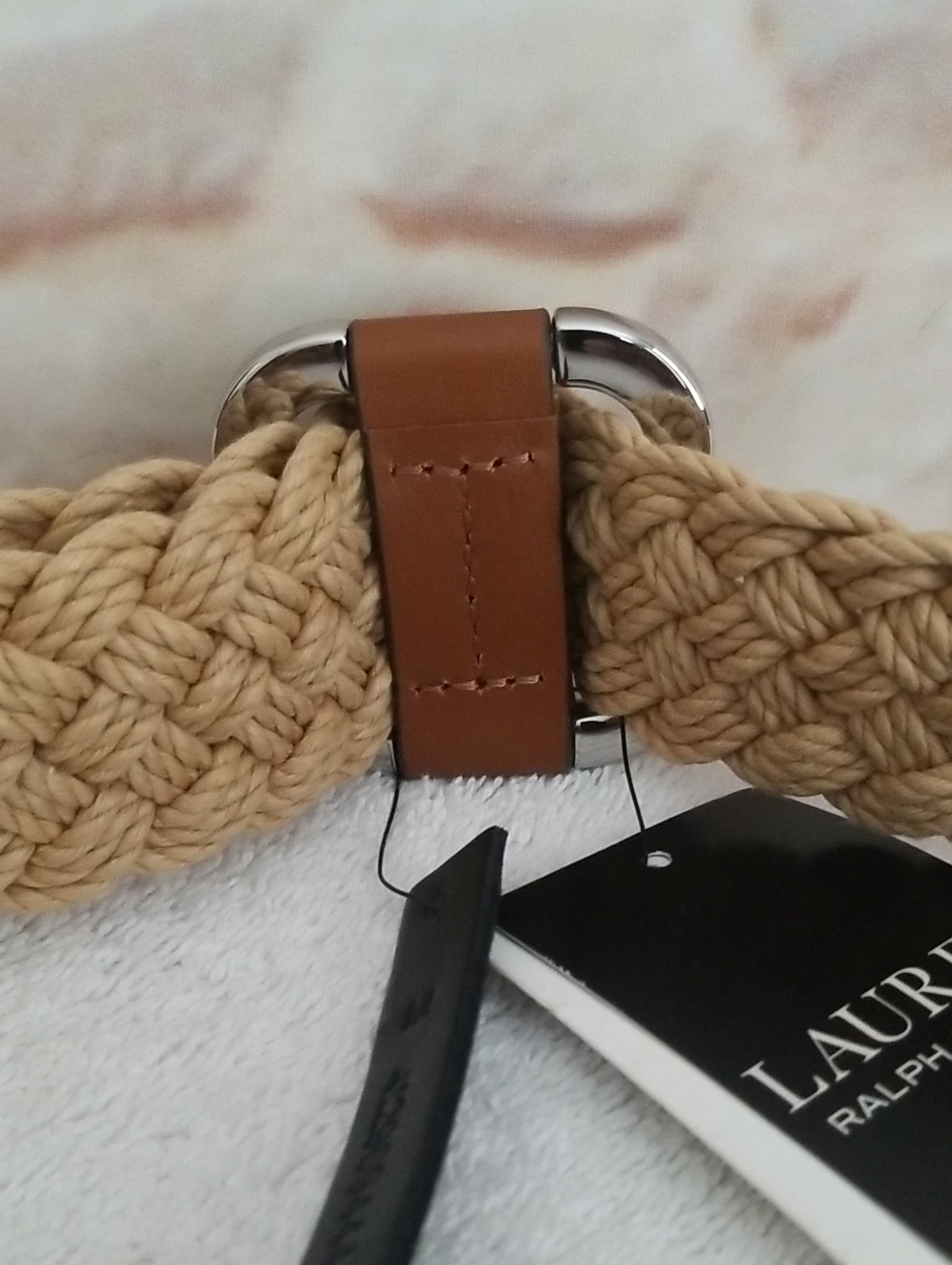 New Ralph Lauren Rope Braided Belt - Picture 6 of 9